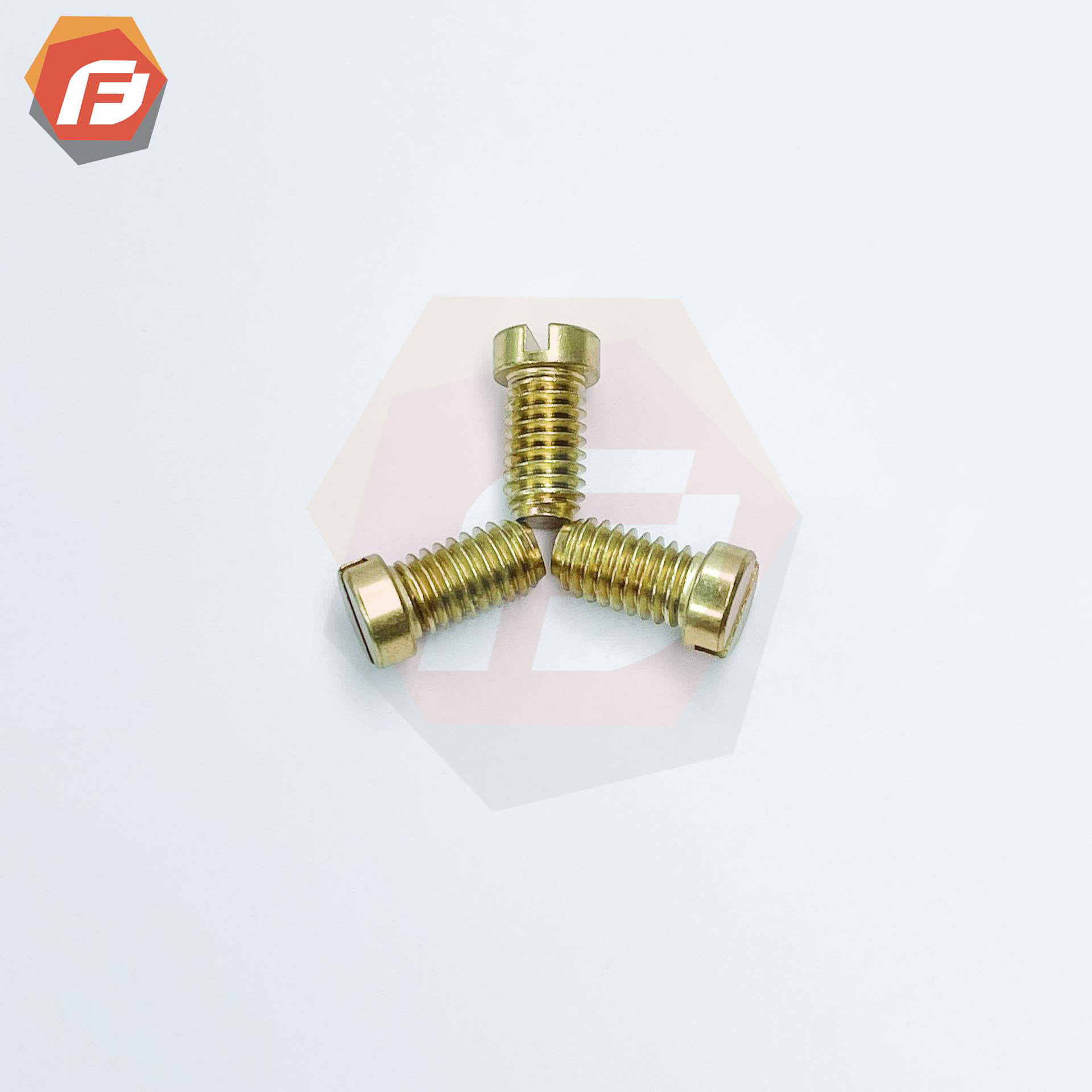 Slotted Brass Screw